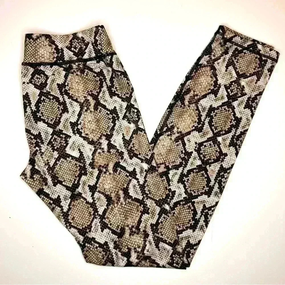 Michael Kors Womens Animal Print Leggings Size XS